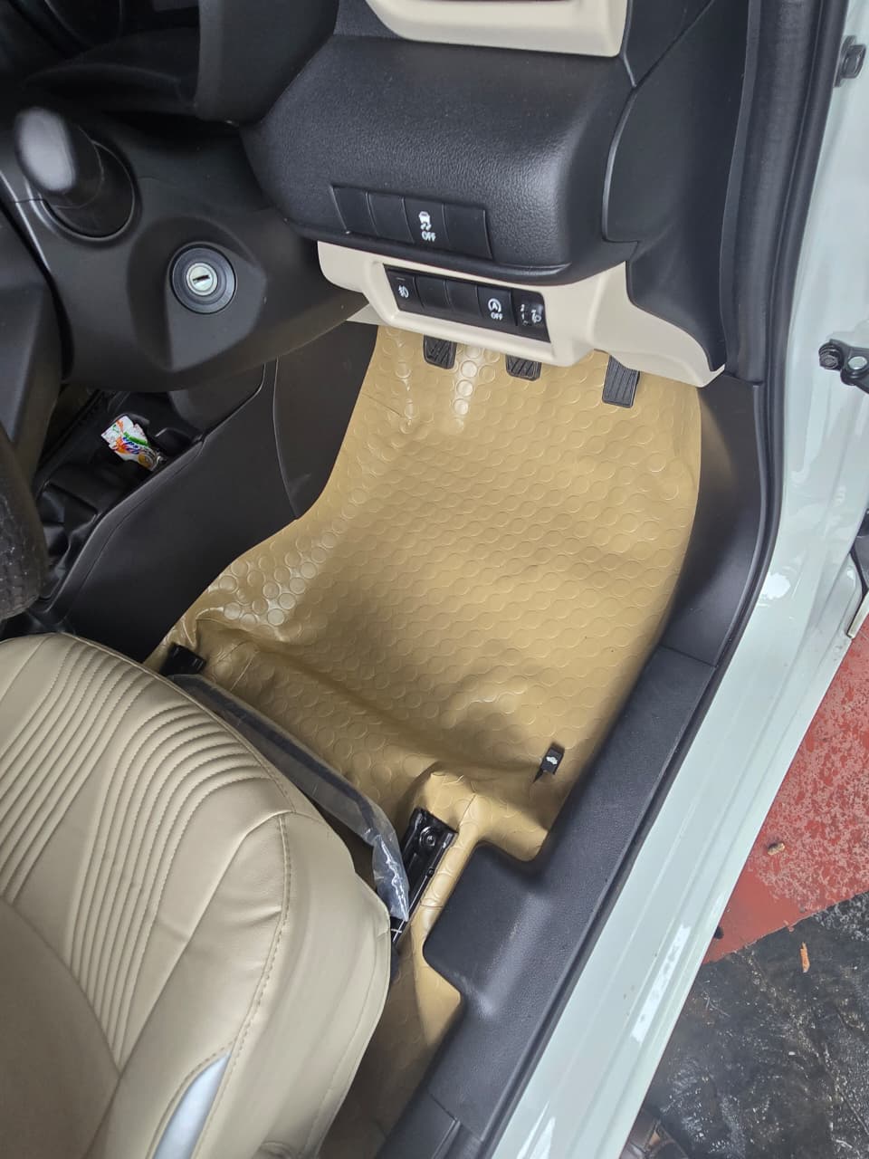 Vinyl Floor Mat Installation